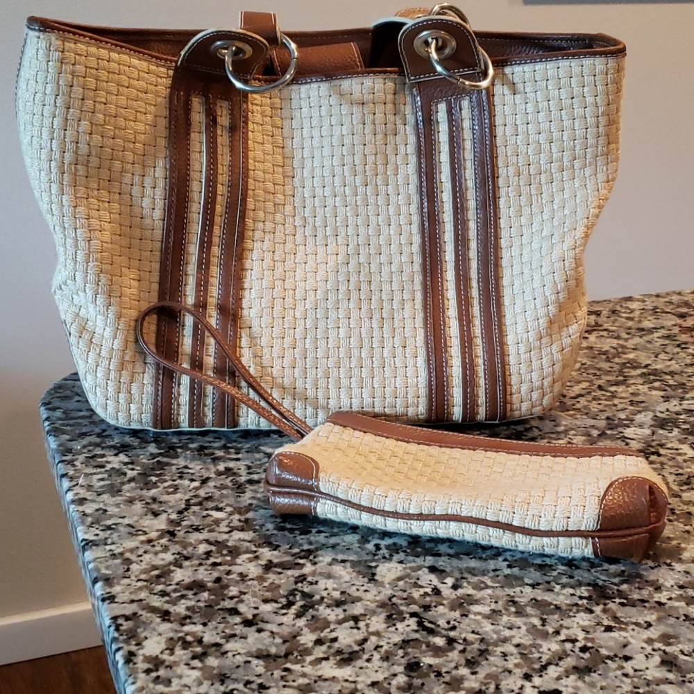 Maxx New York Tote and Wristlet